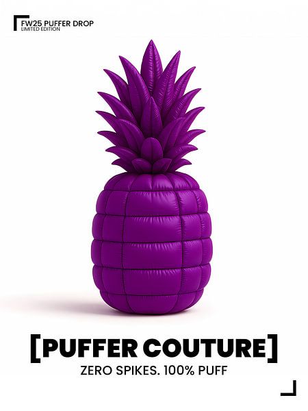 NULL SPIKES. 100% PUFF von Victor Weijers