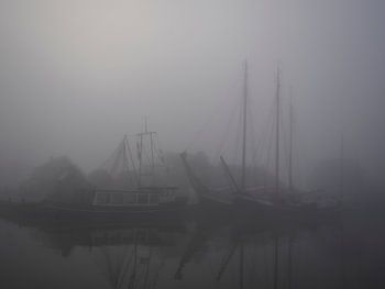 Ein nebliger Morgen in Hindeloopen