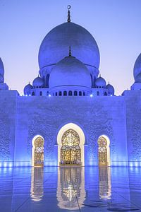 Grande mosquée d'Abu Dhabi sur Sonja Waschke