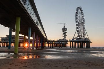 La jetée de Scheveningen sur Matthias Broer