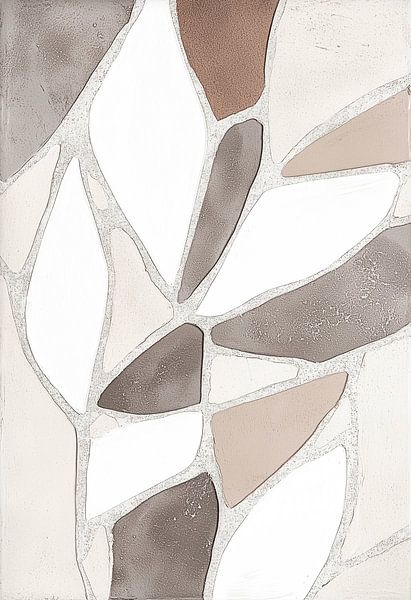Abstract harmony of natural forms and textures by Color Square