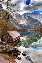 Boathouse at the Obersee by Dirk Rüter