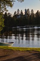 Bateau au bord du lac