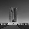 Canadees Nationaal Monument, Vimy Ridge, monochroom van Imladris Images