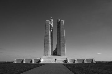 Monument commémoratif du Canada, crête de Vimy, monochrome sur Imladris Images