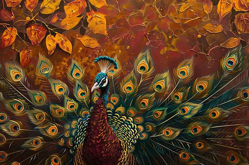 Pfau | Pfau Gemälde