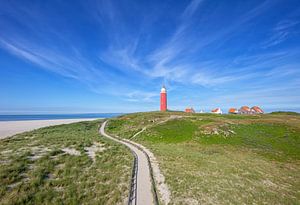 Leuchtturm von Texel. von Justin Sinner Pictures ( Fotograaf op Texel)