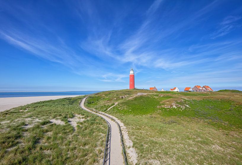 Vuurtoren van Texel. van Justin Sinner Pictures ( Fotograaf op Texel)