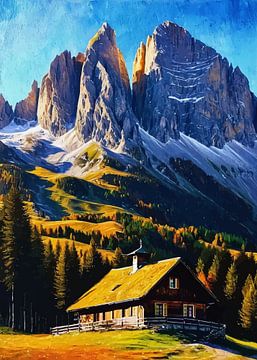 Dolomites and The Antonio Locatelli Hut 2 by MIROKKU
