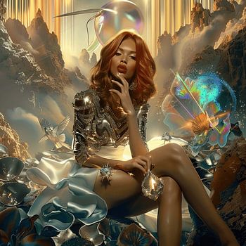 “Sexy Red Missy” : A Digital Fashion Icon by Miss Dubai