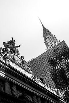 Grand Central & Chrysler Building, New York City van Sascha Kilmer