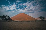 Sand dune in the Namib Desert of Namibia by Patrick Groß thumbnail