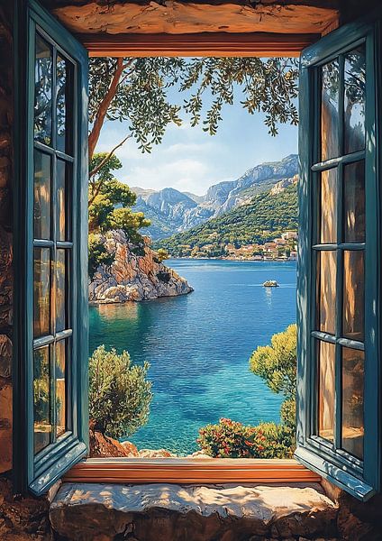 Henri Matisse inspiriert Open Window See von Niklas Maximilian