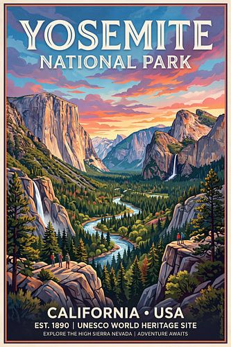 Visitez le parc national de Yosemite