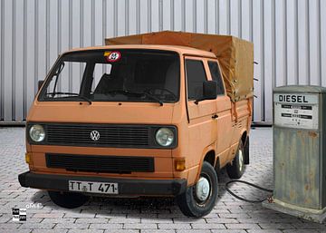 VW Bus T3 Typ 2 Doka Pritsche von aRi F. Huber