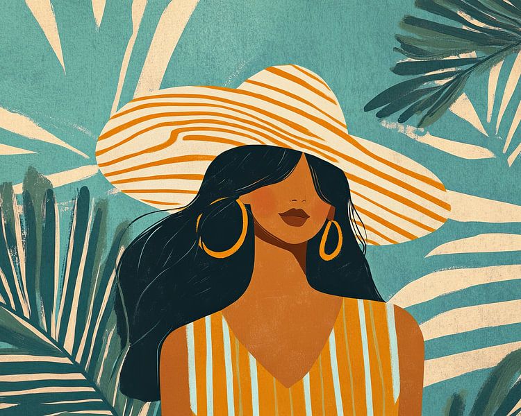 Vrouw Hoed van Zen en Meer