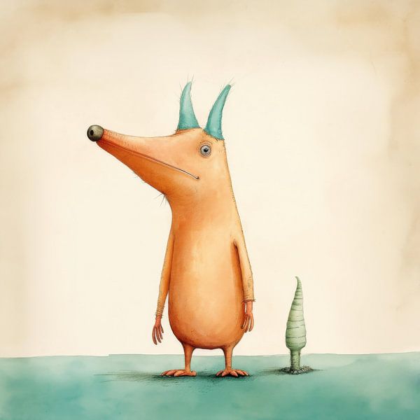Minimaal aardvarken van Aloke Design