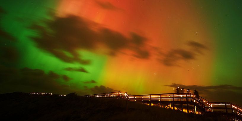 Nordlicht an der Nordsee von Bodo Balzer