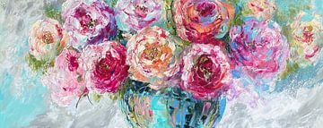 Rozen Vaas | Floral Bliss van I ❤ Bloemen