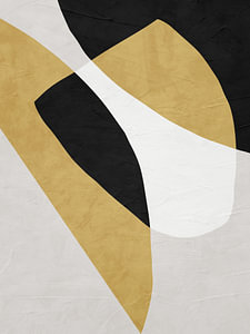 Moderne Abstrakte Organische Geometrische Farbkunst