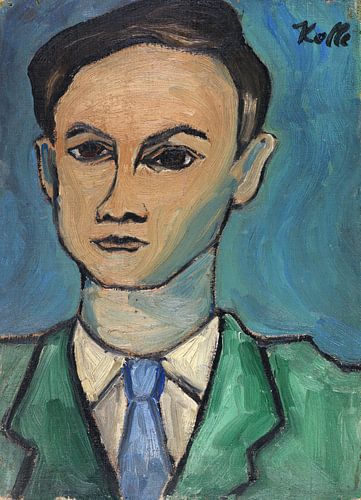 Hoofd van een man, HELMUT KOLLE, 1926