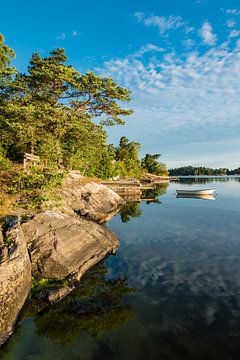 Schärengarten an der schwedischen Küste vor Stockholm von Rico Ködder