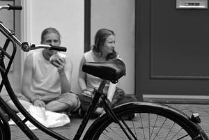 Schwarzes Fahrrad