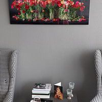 Photo de nos clients: Tulipes des Pays-Bas sur Dirk Verwoerd, sur aluminium
