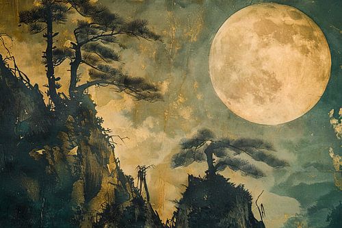 schilderachtige Japanse kunst