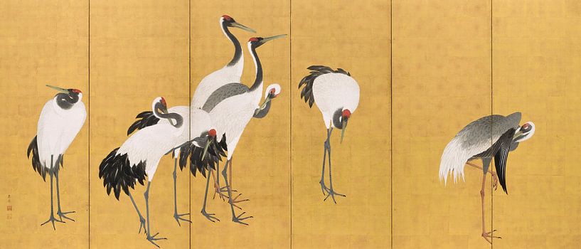 Cranes, Maruyama Ōkyo by Masterful Masters