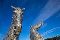 The Kelpies, The Helix, Falkirk, Schotland, Verenigd Koninkrijk