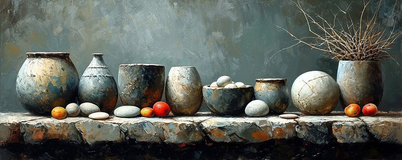 Nature morte rustique | Silence résonnant par Caprices d'Art