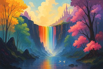 Betoverende Waterval van Artsy Inventor