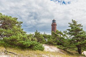 Der Leuchtturm Darßer Ort auf dem Fischland-Darß