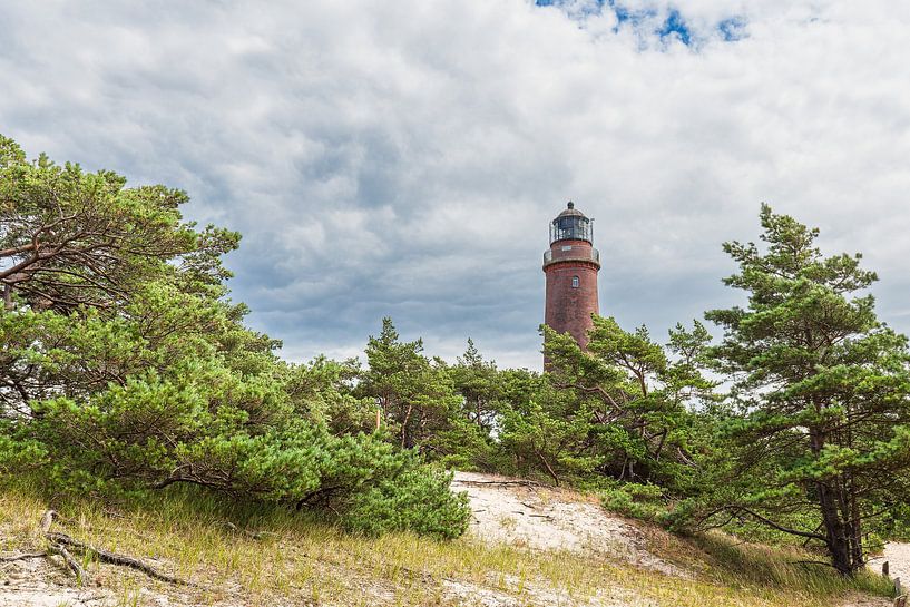 Der Leuchtturm Darßer Ort auf dem Fischland-Darß von Rico Ködder
