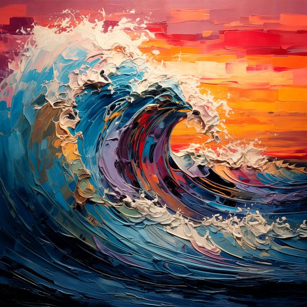 Grande vague par NJ Midnight Studio