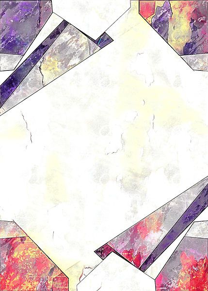 Multicolored Experimental Headache 14 by Dorothy Berry-Lound