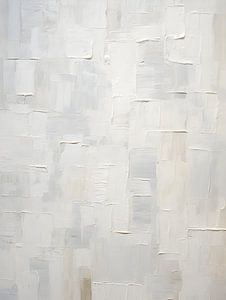 Nuances de blanc structurées à l'huile