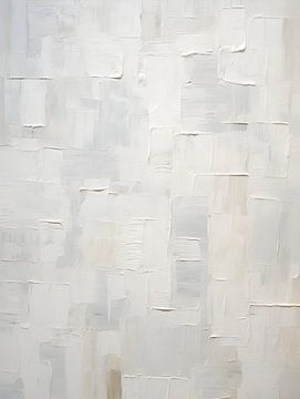 Nuances de blanc structurées à l'huile