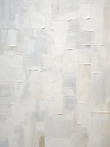 Gestructureerde witte nuances in olie