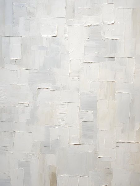 Strukturierte Weißnuancen in Öl von drdigitaldesign