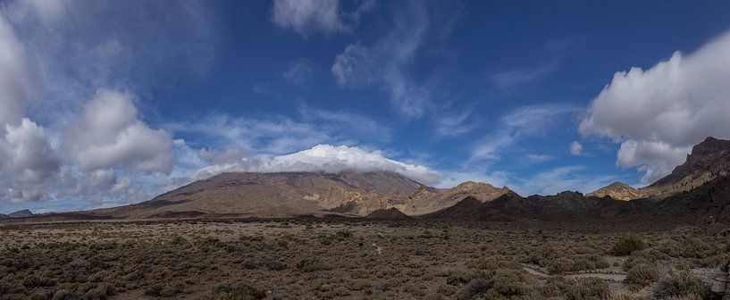 El Teide on Tenerife, Spain. Panoramic photo by Gert Hilbink