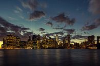 New York  Manhattan Skyline van Carina Buchspies thumbnail
