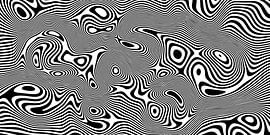 Stripes and waves – a play on rhythm and movement by AidasignArt