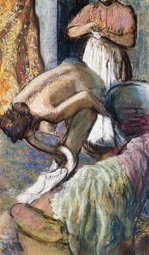 Edgar Degas,Ontbijt na het bad