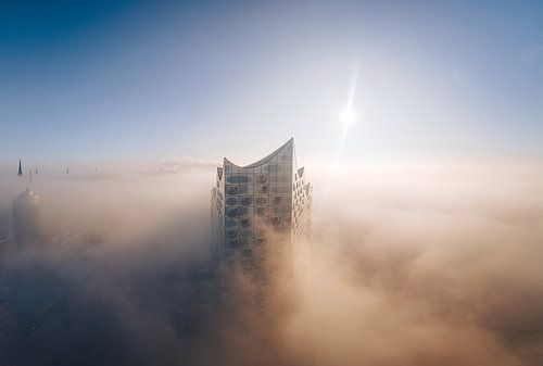 Elbphilharmonie Hamburg dans le brouillard