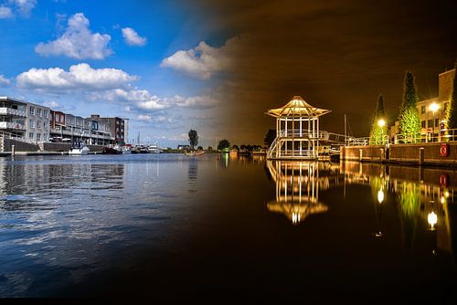 Donker en licht in Zeewolde.