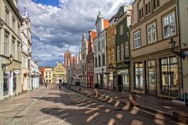 Hanseatic gable in the Krämerstraße by Holger Felix