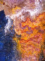 Rost mit Blau
