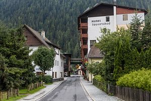 Straßenszene Mallnitz in Kärnten